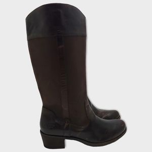 UGG Australia Cassis Lodge Distressed Leather Tall Riding Boot Size 10 #1008719